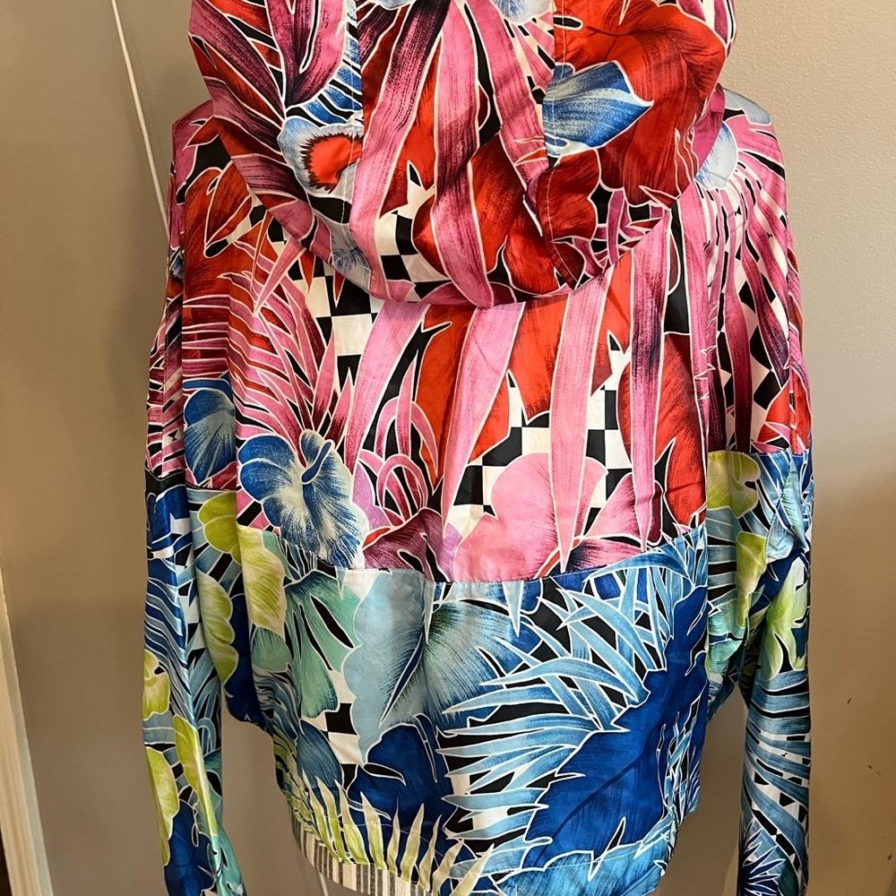 Nike Pastel Leaf Print Jacket - Picture 2 of 4